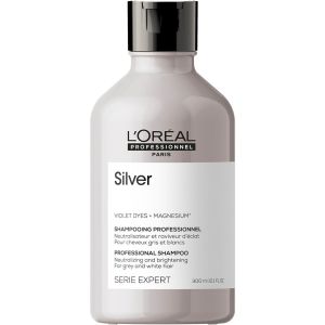 Shampoing pour cheveux gris et blancs Silver - 300mL                                - L'Oréal Professionnel