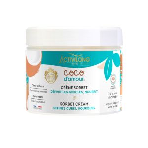 Crème sorbet pour cheveux bouclés Coco D’Amour                                - Activilong
