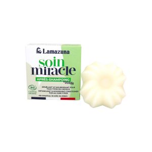 Après-shampoing solide Soin Miracle                                - Lamazuna