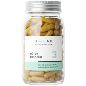 Compl&eacute;ment alimentaire D&eacute;tox Minceur - 3 mois                                - D-LAB Nutricosmetics
