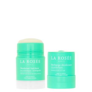 Duo déodorant et sa recharge                                - La Rosée