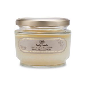Gommage corps patchouli lavande & vanille                                - Sabon