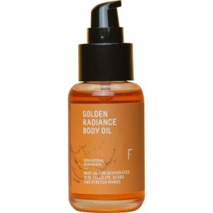 Huile pour le corps Golden radiance - 50ml                                - FRESHLY COSMETICS