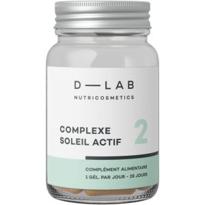 Compl&eacute;ment alimentaire Complexe Soleil Actif - 1 mois                                - D-LAB Nutricosmetics