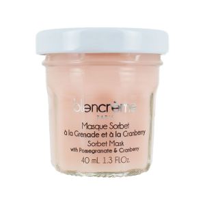 Masque visage éclat sorbet cranberry & grenade                                - Blancrème