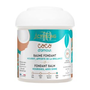 Baume fondant pour cheveux secs & texturés Coco D’Amour                                - Activilong