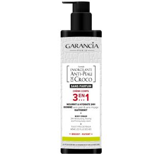 Crème corps 3-en-1 Formule Ensorcelante Anti-Peau de Croco® sans parfum                                - Garancia