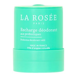 D&eacute;odorant fra&icirc;cheur aux probiotiques rechargeable - Recharge 50ml                                - La Ros&eacute;e
