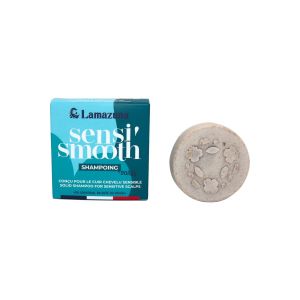 Shampoing solide pour le cuir chevelu sensible Sensi’ Smooth                                - Lamazuna