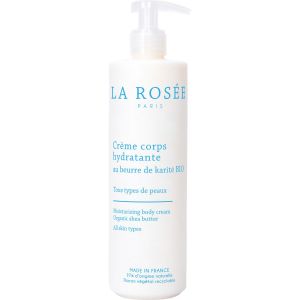 Crème corps hydratante au beurre de karité - 400ml                                - La Rosée
