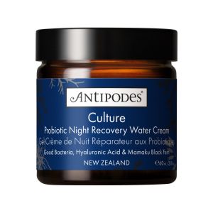 Gel-crème de nuit réparateur aux probiotiques Culture                                - Antipodes