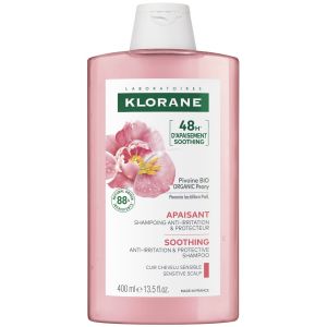 Shampoing à la Pivoine bio cuir chevelu sensible                                - Klorane
