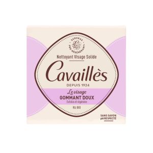 Savon solide gommant doux pour le visage                                - Cavaillès