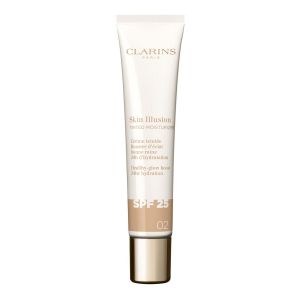Crème teintée SPF25 Skin Illusion Tinted Moisturizer - 02                                - Clarins