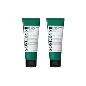 SOME BY MI - AHA-BHA-PHA 30 Days Miracle Acne Clear Foam - 100ml (2ea) Set