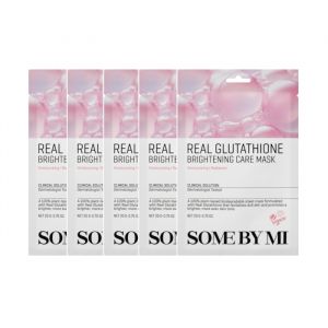 SOME BY MI - Real Glutathione Brightening Care Mask - 1pc (5ea) Set