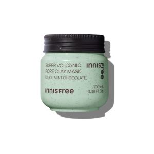 innisfree - Masque à l&#39;argile super volcanique pour les pores - Menthe fraîche et chocolat - 100ml