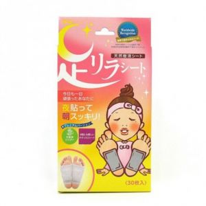 Kinomegumi - Ashirira - Foot Relax Sheet Titanium - 30pi&egrave;ces