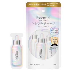 Kao - Soin capillaire hydratant et brillant Essential Premium - 9gX6