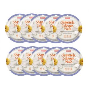 PUREDERM - Circle Mask - Chamomile Collagen - 10pcs Set