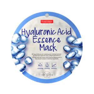 PUREDERM - Masque Cercle - Hyaluronic Acid Essence - 1pi&egrave;ce