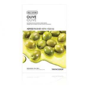THE FACE SHOP - Nature r&eacute;elle, Masque - Olive - 1pi&egrave;ce