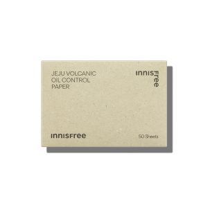 innisfree - Papier de contr&ocirc;le d'huile volcanique de Jeju - 50pi&egrave;ces
