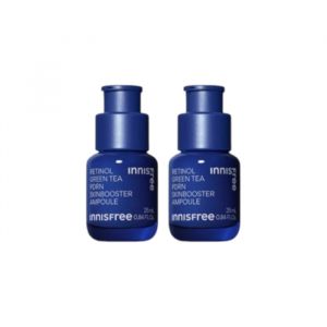 innisfree - Retinol Green Tea PDRN Skin Booster Ampoule - 25ml (2ea)