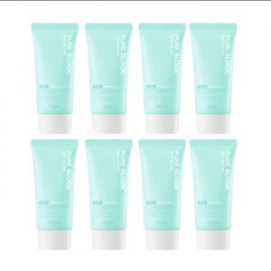 A'PIEU Pure Block Aqua Sun Gel SPF50+ PA+++ (8ea) Set