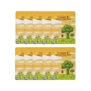 esfolio - Vitamin E Ampoule Mask Sheet - 25ml*1pc (10ea) Set