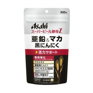 Asahi - Super levure de bière zinc et maca ail noir - 300 tablets