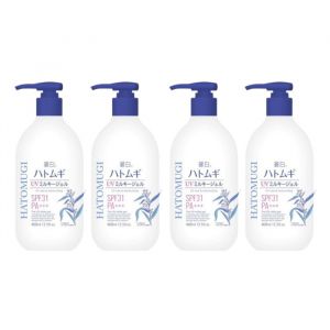 KUMANO COSME - Reihaku Hatomugi UV Care & Moisturizing The UV Milky Gel SPF31 PA+++ - 400ml (4ea) Set