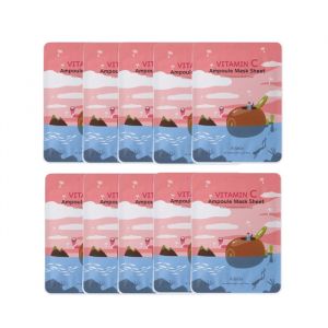 esfolio - Vitamin C Ampoule Mask Sheet - 25ml*1pc (10ea) Set