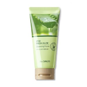The Saem - Mousse nettoyante à l'aloès frais de Jeju - 150g