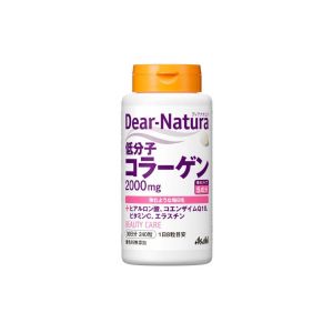Asahi - Collagène de faible poids moléculaire Dear Natura 2000 mg, 30 jours d&#39;approvisionnement - 240 tablets