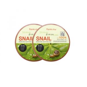 Farm Stay - Snail Moisture Soothing Gel - 300ml (2ea) Set