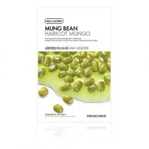 [OFFRES]The Face Shop - Masque Visage Real Nature - Mung Bean - 1pièce