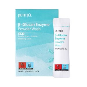 PETITFEE - Poudre de lavage enzymatique à base de β-glucane - 1g*20ea