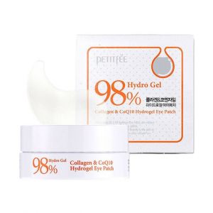 PETITFEE - Patch hydrogel pour les yeux - 1 paquet (60 pièces) #Collagen & Co Q10