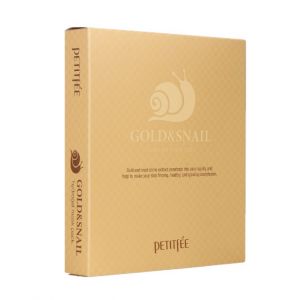 [Offres] PETITFEE - Pack Masque Hydrogel # Or & Escargot - 5pièces