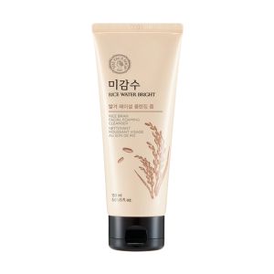 [OFFRES]THE FACE SHOP - Rice Water Bright Nettoyant moussant pour le visage au son de riz - 150ml