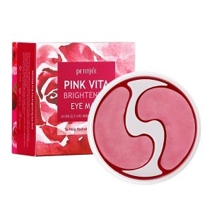 PETITFEE - Masque pour les yeux éclaircissant Pink Vita - 60pièces