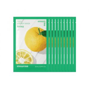 innisfree - Active Mask - Yuzu (10ea) Set