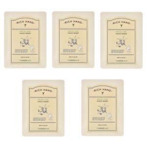 THE FACE SHOP - Rich Hand V Special Care Hand Mask - 16g (5pcs) Set