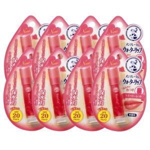 Rohto Mentholatum - Water Lip Colour Balm SPF 20 PA++ - 1pc - Raspberry Red (8ea) Set