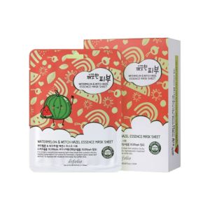 esfolio - Feuille de masque à l&#39;essence de pastèque Pure Skin - 25ml *10pièce