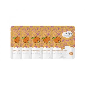 esfolio - Pure Skin Essence Mask Sheet - 25ml *1pc - Vitamin C (5ea) Set