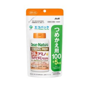 Asahi - Recharge Eco Pack Dear Natura Strong 39 Amino Multivitamines et Minéraux - 315 tablets