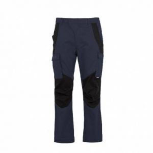 Pantalon de travail multipoche Inn-Bolt DUCATI - 100% coton 245 g/m² - bleu marine/noir - taille 60