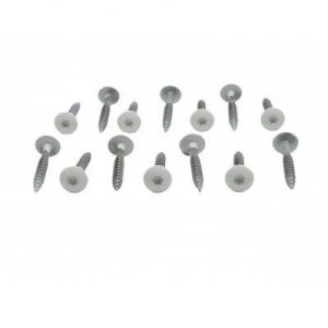 Kit de 50 vis 4,8 x 38 mm tork laquées pour bardage HPL Crème, Longueur de la vis - 38 mm, Surface couverte en m² - 6,25